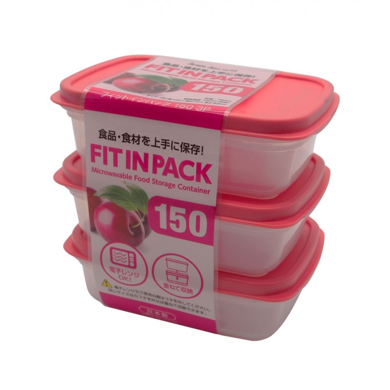 Microwavable Food Container D5794 Fit In Pack 105×73×H33mm 150ml